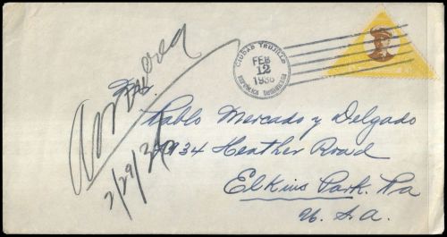 1935, Dominikanische Republik, 288, Brief