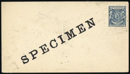 1896, Britisch Ostafrika, U 5 A SP, Brief