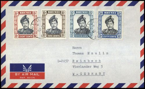 1964, Brunei, 106 u.a., Brief