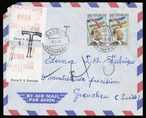 1959, Zentralafrika, 1 (2), Brief