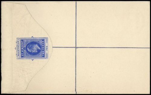 1902, St. Vincent, EU 2 a, Brief