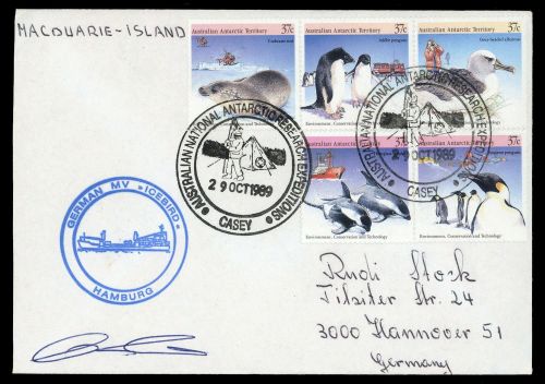 1988, Australische Gebiete in der Antarktis, 79-83, Brief