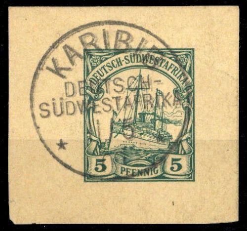 Deutsche Kolonien Südwestafrika, Briefst.