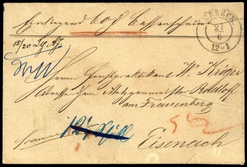 Altdeutschland Lübeck, Brief