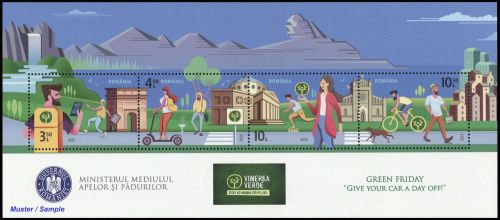 2022, Rumänien, Block 890, **