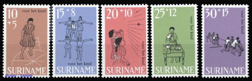 1968, Surinam, 548-52, **