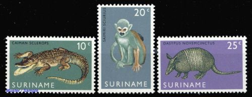 1969, Surinam, 558-60, **