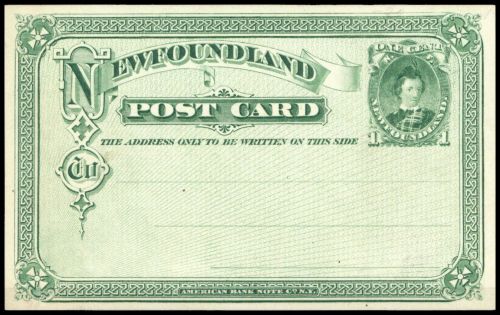 1873, Neufundland, P 1, Brief