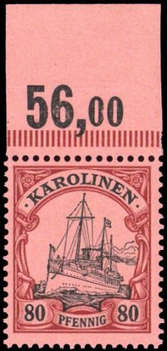 1900, Deutsche Kolonien Karolinen, 15 P OR, **