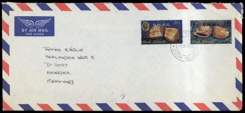 1978, Cook Inseln, D 23, 18, Brief