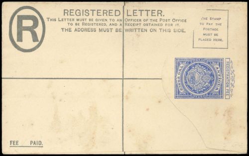 1903, Antigua und Antigua Barbuda, EU 1 a, Brief