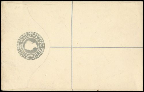 1892, Leeward Inseln, EU 1 a, Brief