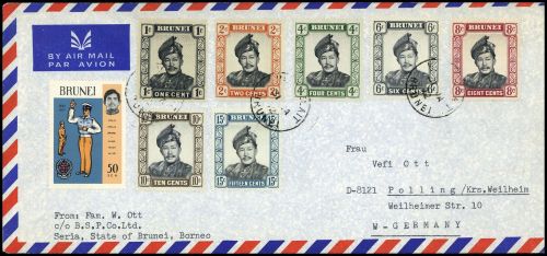 1964, Brunei, 99-102, 104 u.a., Brief