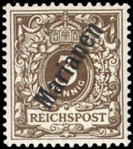 1900, Deutsche Kolonien Marianen, 1 II, *