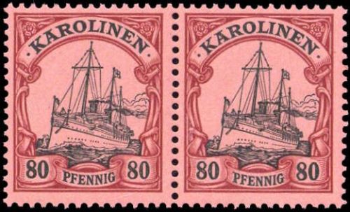 1900, Deutsche Kolonien Karolinen, 15 (2), **