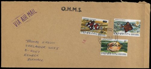 1978, Penrhyn, D 1, 4, 12, Brief