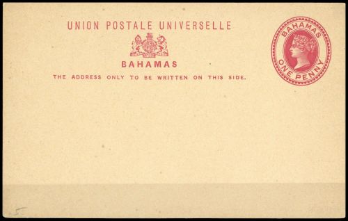 1892, Bahamas, P 5, Brief