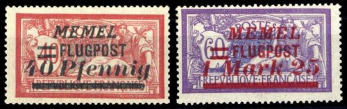 1922, Memel, 98+100, **