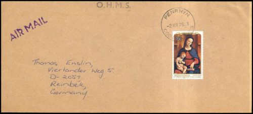 1975, Penrhyn, 69, Brief
