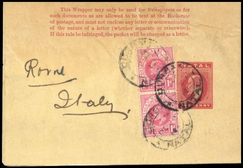 1902, Natal, S 4 u.a., Brief