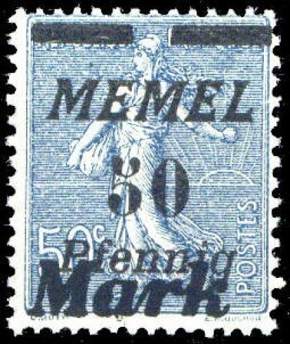 1923, Memel, 123, **