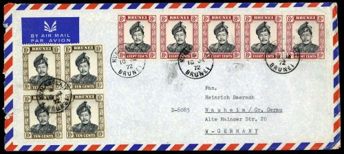 1964, Brunei, 101-02, Brief