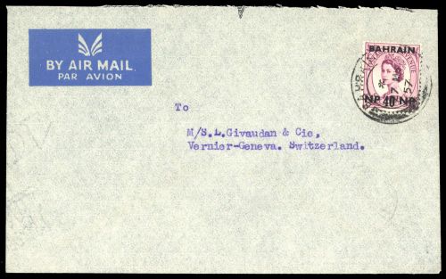 1957, Bahrain, 112, Brief