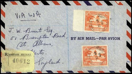 1934, Guyana, 161 A (2), Brief