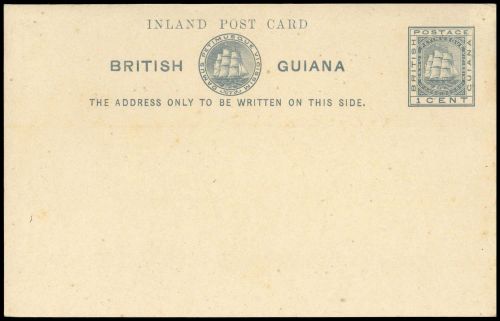 1886, Guyana, P 4, Brief