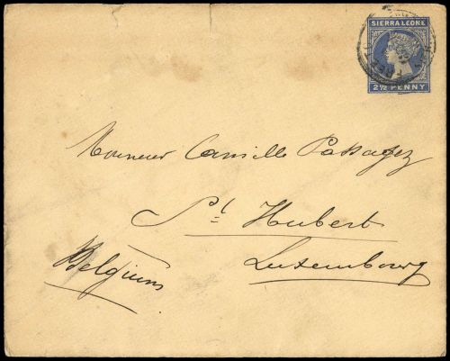 1898, Sierra Leone, U 2, Brief