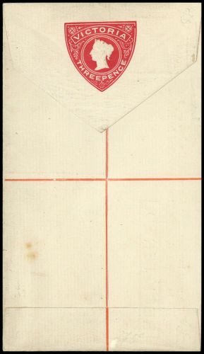 1891, Victoria, EU 7 a, Brief