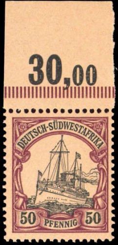 1901, Deutsche Kolonien Südwestafrika, 18 P OR, **