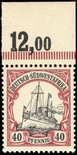 1901, Deutsche Kolonien Südwestafrika, 17 P OR, **