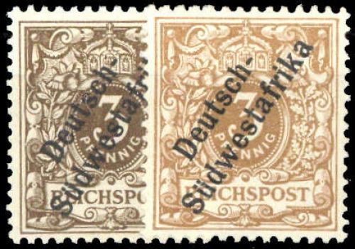1898, Deutsche Kolonien Südwestafrika, 5 (2), *
