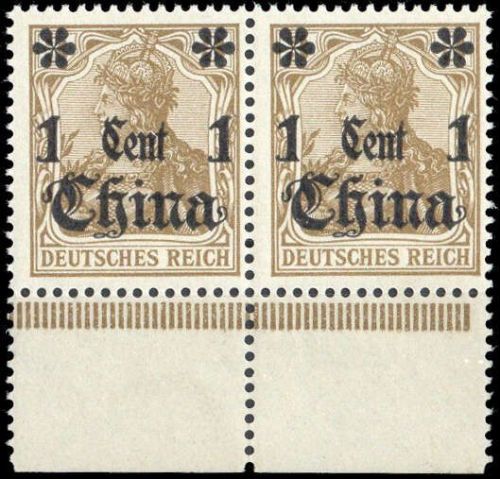 1905, Deutsche Auslandspost China, 28 (2), **