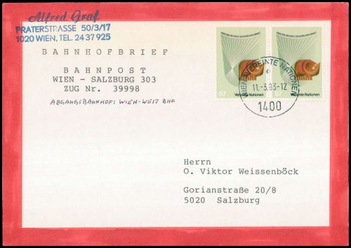 1983, UNO Wien, 28 (2), Brief