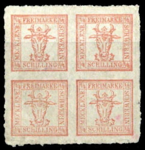 1864, Altdeutschland Mecklenburg Schwerin, 5, (*)