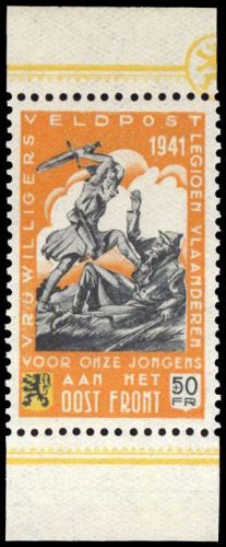 1941, Deutsche Besetzung II. WK Belgien Flämische Legion, III, **