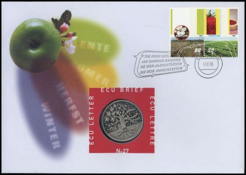 1998, Niederlande, 1644-45, FDC