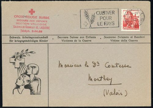 1942, Schweiz, 327, Brief