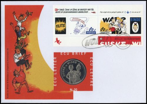 1997, Niederlande, Block 52, FDC