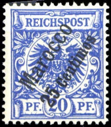 1899, Deutsche Auslandspost Marokko, 4, *
