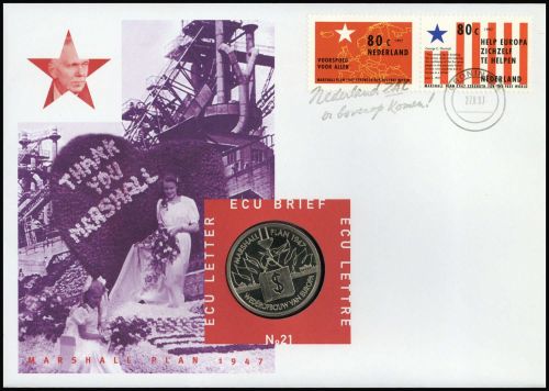 1997, Niederlande, 1620-21, FDC