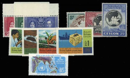 1937, Ceylon, 227-29 u.a., **