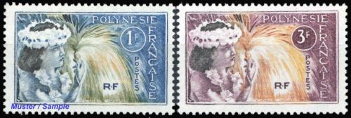 1964, Französisch Polynesien, 33-34, **