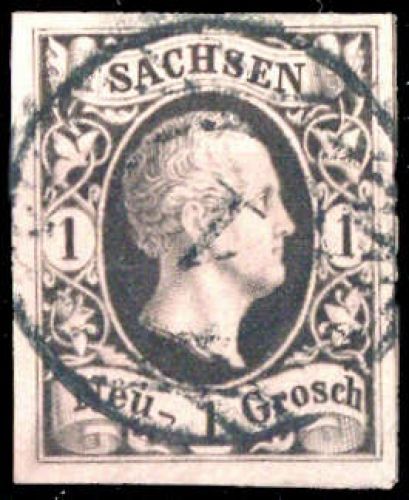 1851, Altdeutschland Sachsen, 3, gest.