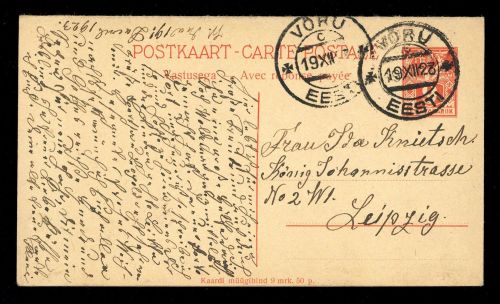 1923, Estland, P 4, Brief