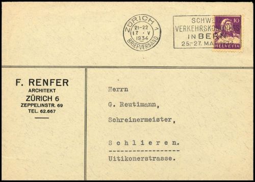 Schweiz, 204, Brief
