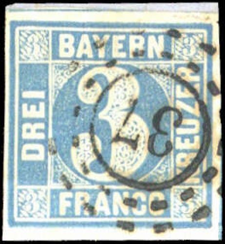 Altdeutschland Bayern, 2, Briefst.