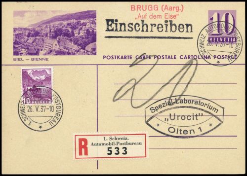 Schweiz, Brief